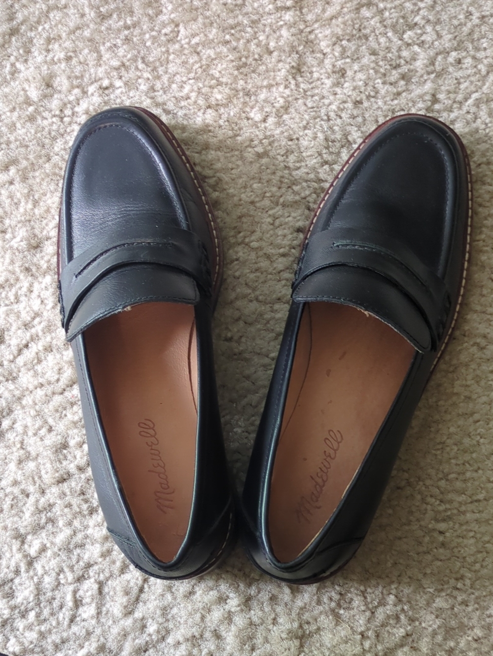 Women's Madewell Corinne Lugsole Loafer Size 7 - Picture 8 of 8